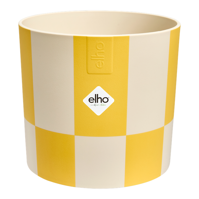 blocks & stripes 15cm cream yellow